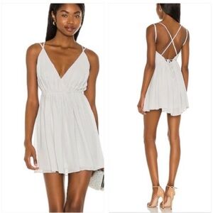 🎀 NWT x REVOLE Etta Mini Wrap Dress in Baby Blue
Michael Costello